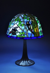 アカゲラ、コゲラ、ヤマガラのランプ