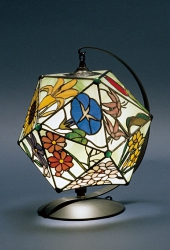 四季折々の花のランプ