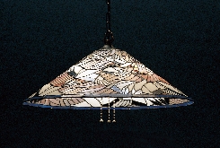 鶴のペンダントランプ